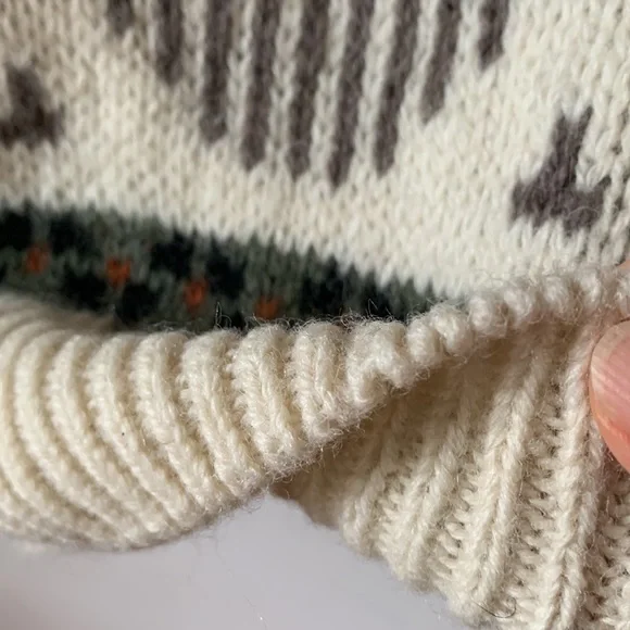 Xiuying 100% wool man sweater. - Picture 5 of 6